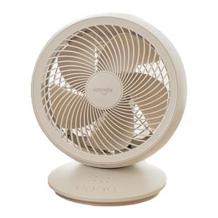 Umimile空气循环扇新款家用静音电风扇睡眠小风扇桌面厨房壁挂式可摇头3D立体柔风台式涡轮大风力宿舍办公室