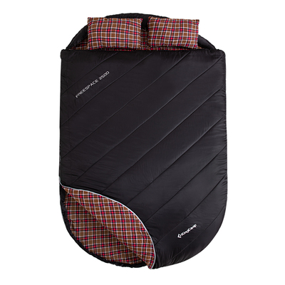 kingcamp双人睡袋四季通用保暖