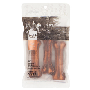 不捣蛋宠物狗狗零食泰迪金毛柯基磨牙棒皓芽耐咬牛皮棒洁齿肉骨头