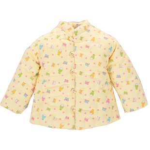 秋冬季婴幼儿宝宝手工棉花棉衣加厚棉袄男女童内胆上衣包邮新款