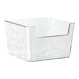 小红书迷你收纳盒无印风亚克力透明桌面置物盒简约学生宿舍整理箱