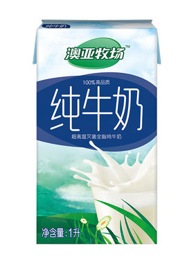 纯牛奶自有牧场澳亚牧场3.2蛋白