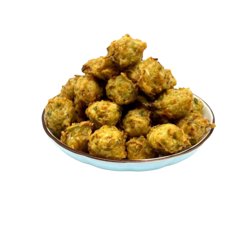 天津特产素丸子素食油炸旱萝卜丸子火锅麻辣烫加热即食小吃真空装