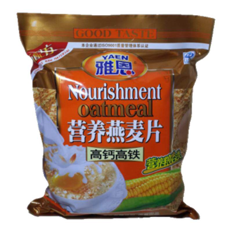 雅恩高钙高铁燕麦片牛奶加钙