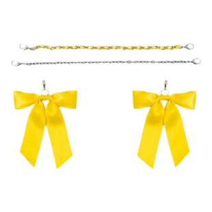 WEGO链条配饰S号爱心棉大肠链丝带痛包配件挂链二次元吧唧谷子