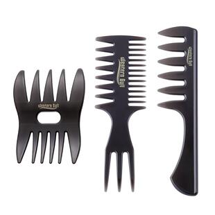 梳子男士专用定型神器梳油头美发家用大背头梳发型师造型梳大齿梳