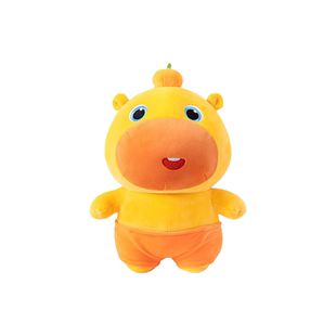 正版水豚噜噜玩偶大号睡觉抱枕卡皮巴拉公仔毛绒娃女元旦新年礼物