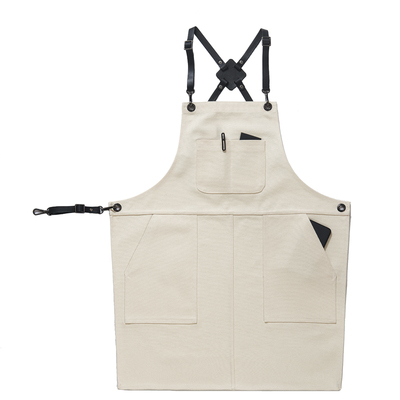 围裙帆布咖啡师烘焙园艺花艺原创