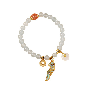 中国国家博物馆夔龙行运项链创意古风博物馆男女生日礼物送朋友