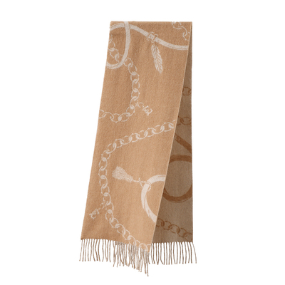 ELLE羊毛围巾围脖/毛绒耳罩耳捂子/手套女士秋冬季户外保暖百搭