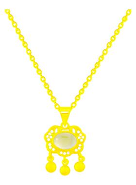 时尚平安锁项链女轻奢小众同心锁吊坠新款潮颈链锁骨链新中式饰品