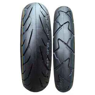 17寸半热熔轮胎110/120/140/150/70-17机车摩托车真空胎160/180寸