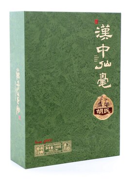 汉中仙毫胡氏绿茶西乡盒装248g茶