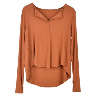 舞蹈上衣宽松长袖女款2025新款现代舞蹈练功服罩衫外套舞蹈服