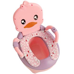 儿童马桶垫粘贴小孩婴儿坐便器套加厚毛绒保暖宝宝坐垫圈防冷通用