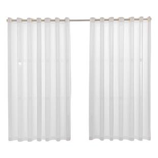 纱帘免打孔安装透光不透人卧室厨房飘窗隔热防晒客厅阳台白纱窗帘