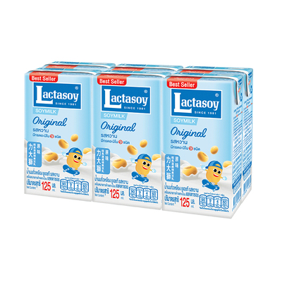 力大狮泰国进口豆奶饮料125ml