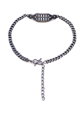 老银手链男女原创手串朋克风个性