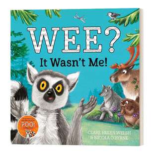 华研原版 英文原版 Wee? It Wasn't Me! 那不是我 英文版 进口英语原版书籍