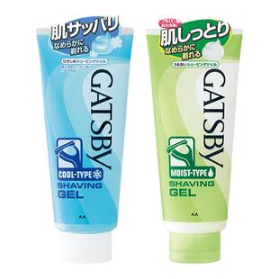 日本GATSBY杰士派男士剃须软化膏啫喱透明凝胶205g缓解灼热感