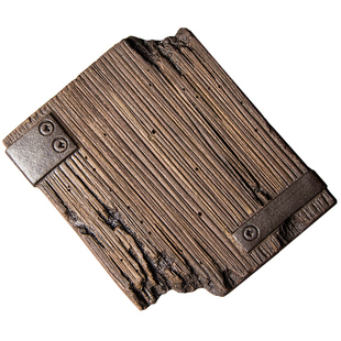 粗陶手工壶垫复古壶承干泡台日式杯垫方形茶垫功夫茶道零配仿朽木