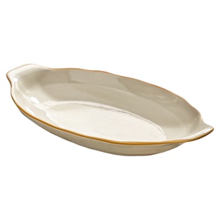 双耳陶瓷鱼盘家用2026新款蒸鱼盘子高级感大号装鱼碟鱼碗鱼盆餐具