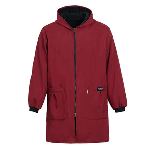 加绒加厚2025新款罩衣女款秋冬防水防油厨房长袖围裙小个子工作服