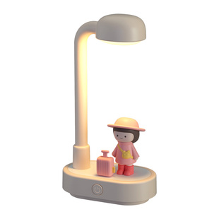 声控智能小夜灯卧室睡眠灯柔光语音控制插电式床头灯玩手机护眼灯