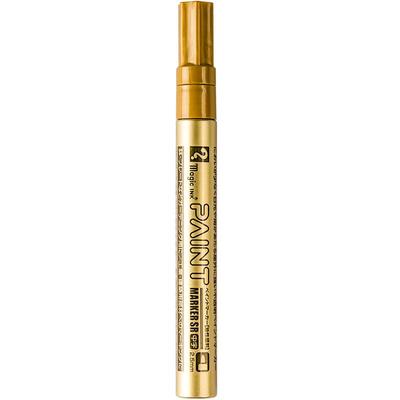 日本寺西油漆笔不掉色银色