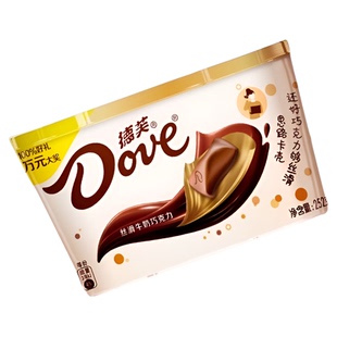 德芙丝滑牛奶43g巧克力多口味组合生日礼物儿童零食喜糖休闲零食