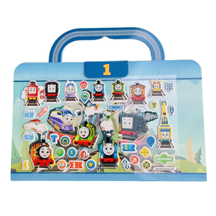 汤玛士小火车托马斯周边装饰贴纸卡通车车场景贴纸书儿童益智玩具