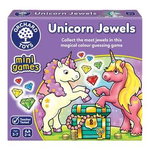 Orchard Toys 独角兽珠宝配色迷你旅行游戏 儿童益智互动玩具3岁+