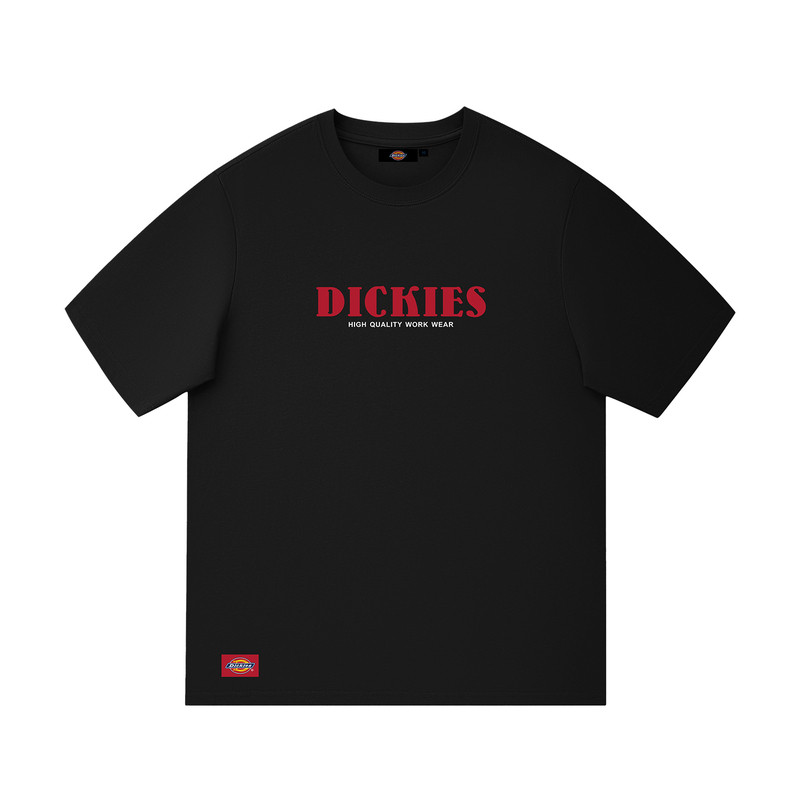 Dickies2026美式休闲印花T恤男夏季凉感吸汗速干抗菌圆领宽松短袖