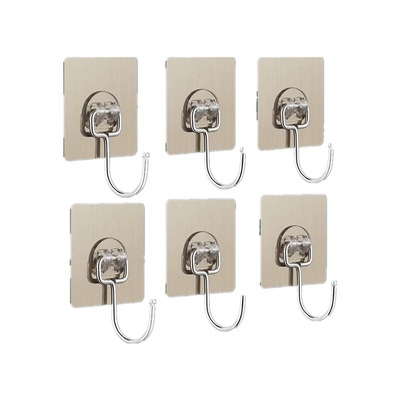 加大挂钩墙上自粘超强力免打孔厨房宿舍重物粘钩墙壁承重墙面