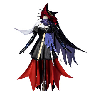 【清仓】漫骨明日方舟归溟幽灵鲨cos生而为一 黑键c服cosplay全套