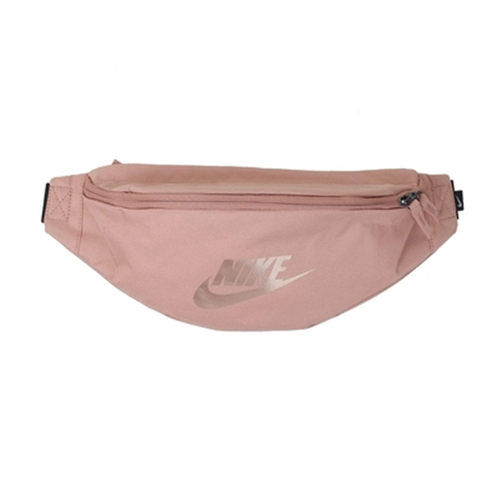 耐克/NIKE 黑白玫瑰金蓝桃大勾腰包胸包斜挎包手提小包BA5750-605