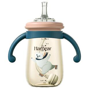 学饮杯ppsu宝宝鸭嘴杯婴儿喝水喝奶瓶1一2岁吸管杯儿童喝奶嘬口杯