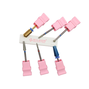 惠而顺美甲打磨头钨钢金刚砂打磨头指甲前置处理刻磨去死皮卸甲