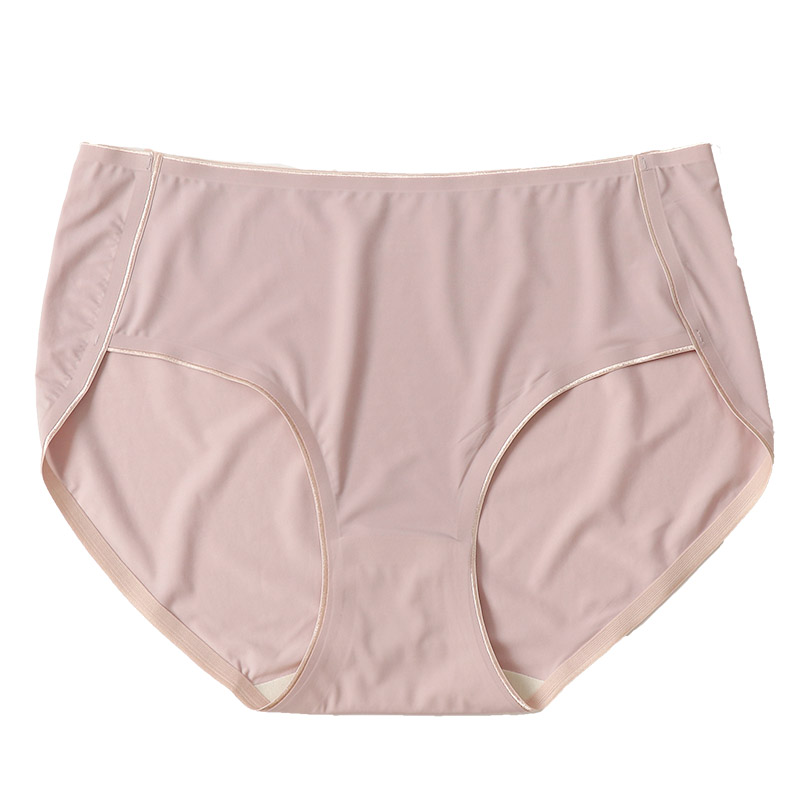 大码无痕内裤女胖mm200斤10A抗菌档超薄速干中高腰舒适亲肤一片式