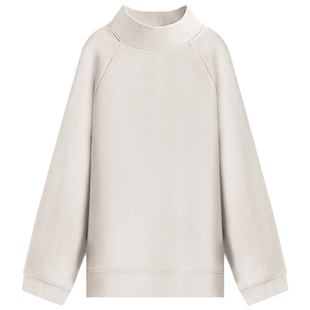 COCOBELLA抗静电拉绒立领卫衣女秋冬自发热保暖半高领上衣SE3013