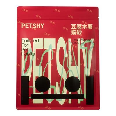 PETSHY百宠千爱 木薯猫砂豆腐木薯混合猫砂不易粘底除臭防臭猫砂
