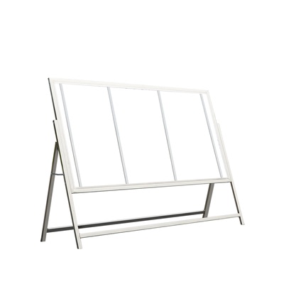 不锈钢公告栏不锈钢折叠海报架