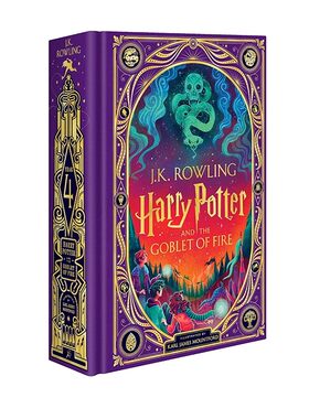 哈利波特与火焰杯 立体互动书 2025年新版 哈利波特#4 Minalima Edition 精装彩绘 Harry Potter and the Goblet of Fire中图