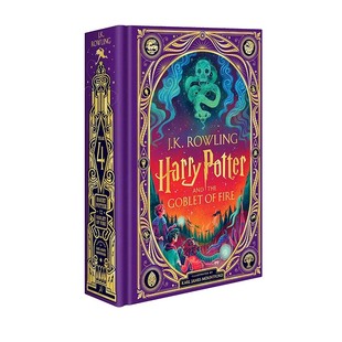 哈利波特与火焰杯 立体互动书 2025年新版 哈利波特#4 Minalima Edition 精装彩绘 Harry Potter and the Goblet of Fire中图