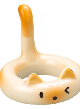 暹罗猫创意可爱手机支架