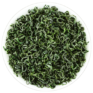 2025日照绿茶新茶春茶叶散装豌豆香特级耐泡手工炒雪青500g板栗香