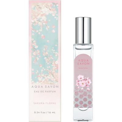 日本代AQUASAVON香水樱花限定淡香水香精aqua savon香薰aqua香水