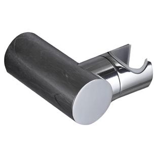 全铜淋浴黑色花洒座支架可调节浴室喷头固定挂座可旋转莲蓬头底座