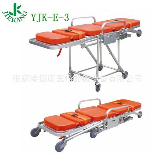 椅式推车担架铝合金可折叠救护车担架可进电梯多变位转运病人推车