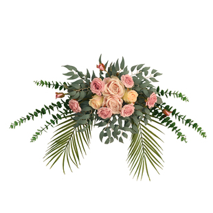 仿真花艺水牌花壁挂花空调遮挡文艺清新家居橱窗装饰品摄影道具